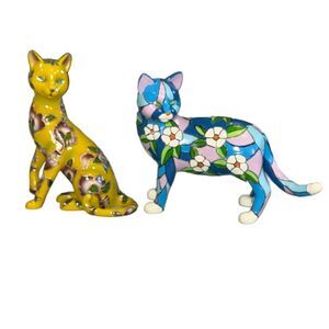 Hamilton CLOISONNÉ Garden Of Cats, Purr-fect Reflections of Tiffany Collection.